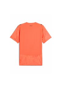 Puma - Męska koszulka KIDSUPER × MANCHESTER CITY PUMA Neon Sun Black Orange. Kolor: czarny, pomarańczowy, wielokolorowy, żółty