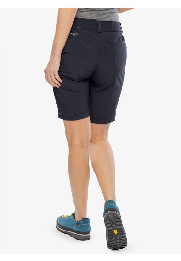 Spodenki turystyczne damskie Vaude Farley Stretch Shorts II. Kolor: czarny