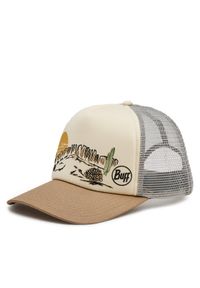 Buff Czapka z daszkiem Trucker Cap Lach 133556.555.30.00 Beżowy. Kolor: beżowy. Materiał: materiał #1