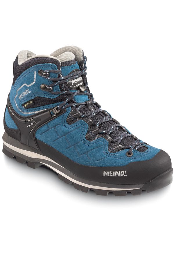 MEINDL - Buty trekkingowe damskie Meindl Litepeak Lady z membraną Gore-Tex. Kolor: niebieski, wielokolorowy, czarny