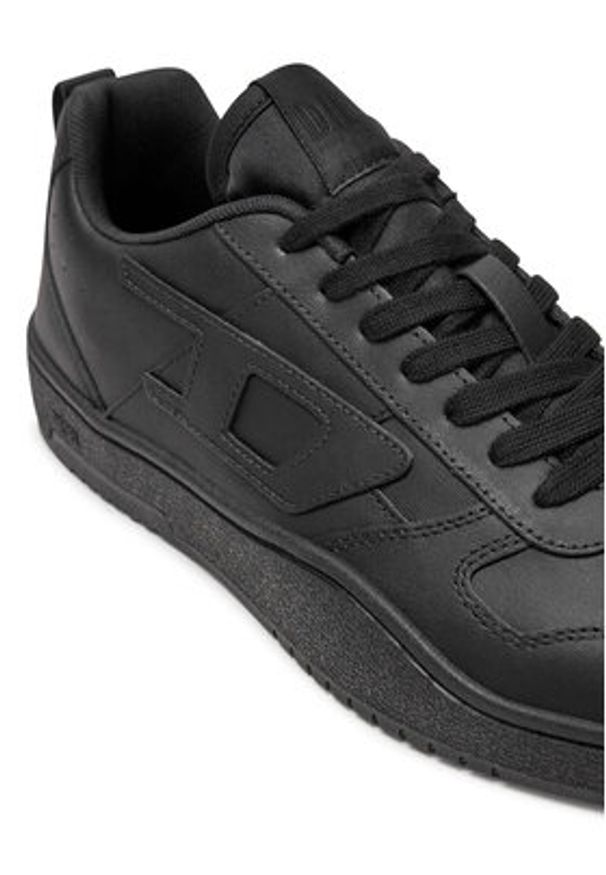 Diesel Sneakersy S-Ukiyo V2 Y03363 P5576 T8013 Czarny. Kolor: czarny. Materiał: skóra