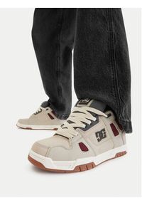 DC Shoes Sneakersy CEO-V5-10121 Beżowy. Kolor: beżowy. Materiał: skóra #7