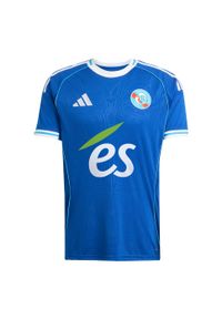 Adidas - Koszulka podstawowa RC Strasbourg 25/26. Kolor: niebieski. Sport: piłka nożna