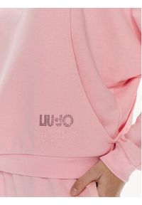 Liu Jo Bluza MA4385 F0873 Różowy Loose Fit. Kolor: różowy. Materiał: bawełna #5