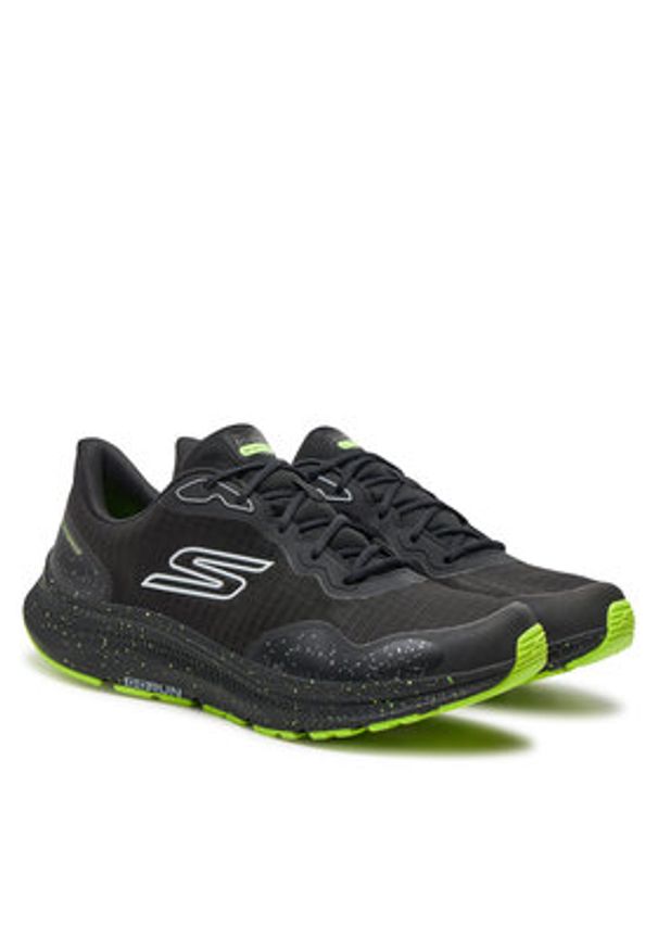 skechers - Skechers Buty do biegania Go Run Consistent 2.0: 220874/BKLM Czarny. Kolor: czarny. Materiał: materiał. Sport: bieganie