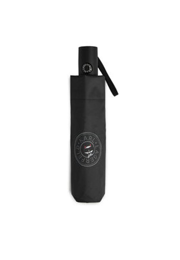 Karl Lagerfeld - KARL LAGERFELD Parasolka Ikon B2W50065 Czarny. Kolor: czarny. Materiał: poliester