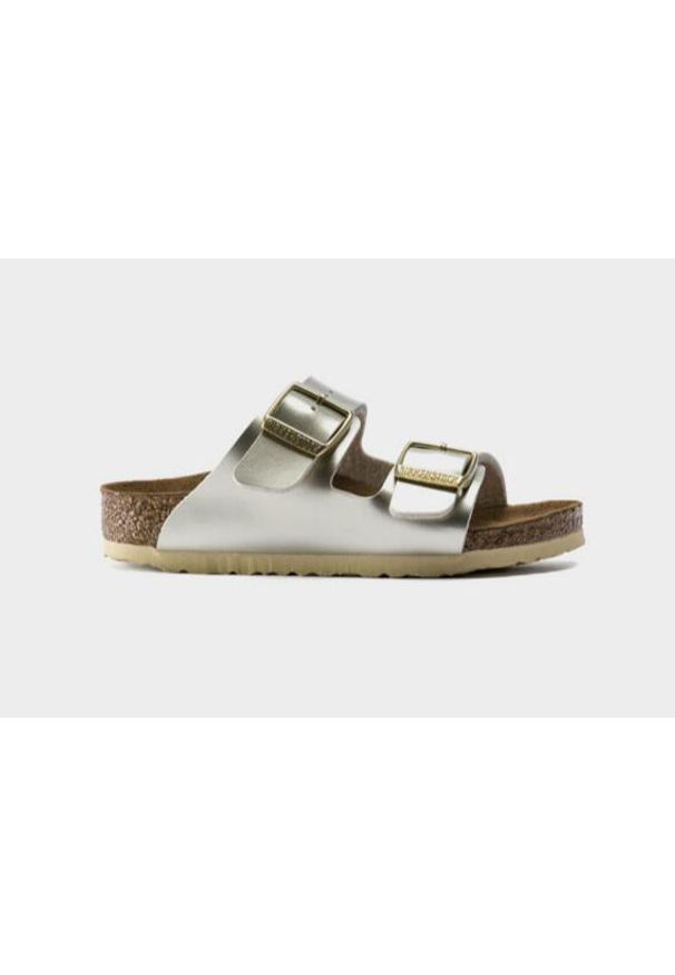 Klapki dziecięce Birkenstock Arizona Kids BS. Kolor: szary. Sport: turystyka piesza