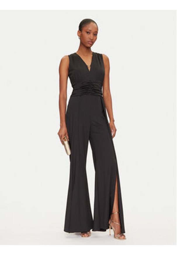 Rinascimento Kombinezon CFC0019930002 Czarny Regular Fit. Kolor: czarny. Materiał: syntetyk