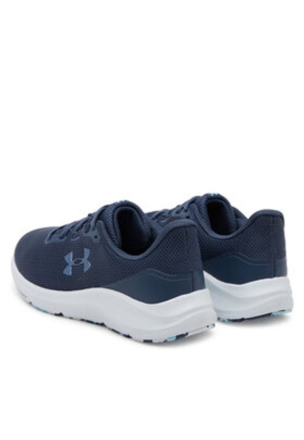 Under Armour Buty do biegania Ua W Charged Pursuit 4 3028261 Granatowy. Kolor: niebieski. Materiał: materiał