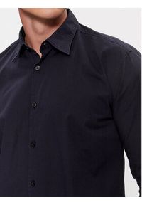Hugo Koszula Ermo 50500216 Granatowy Slim Fit. Kolor: niebieski. Materiał: bawełna #5