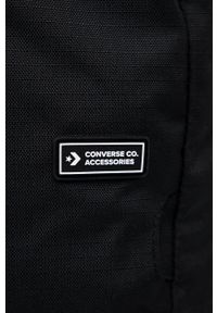 Converse Plecak kolor czarny duży gładki. Kolor: czarny. Wzór: gładki #3