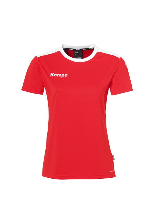 KEMPA - Damski jersey Kempa Emotion 27. Kolor: wielokolorowy, biały, czerwony. Materiał: jersey. Sport: piłka ręczna