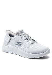 skechers - Skechers Sneakersy Go Walk Flex-New World 216505/WGY Biały. Kolor: biały #2