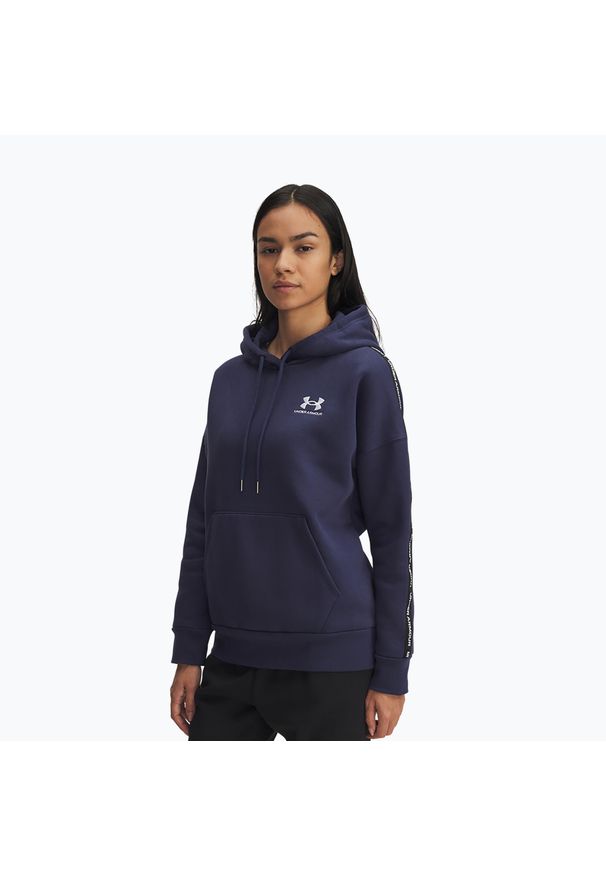 Bluza Under Armour Icon Fleece Taped Hoody. Kolor: niebieski