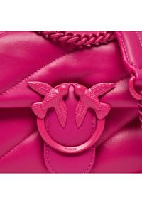 Pinko Torebka Love Puff Mini Cl PE 24 PLTT 100039 A1JO Różowy. Kolor: różowy. Materiał: skórzane #3