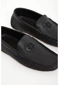 Baldinini - Loafersy męskie skórzane BALDININI. Materiał: skóra #5