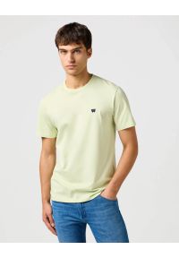 Wrangler - MESKA KOSZULKA WRANGLER SIGN OFF TEE SEAFOAM GREEN 112362681 #1