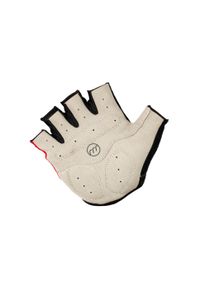 MADANI - Rękawiczki rowerowe unisex madani krótkie TIGER`S PAW. Kolor: czerwony. Sport: kolarstwo