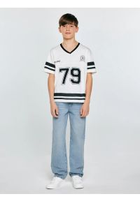 Big-Star - Jeansy chłopięce loose niebieskie Zacky 209. Okazja: na co dzień. Stan: podwyższony. Kolor: niebieski. Materiał: jeans. Styl: casual, vintage, klasyczny, elegancki #6