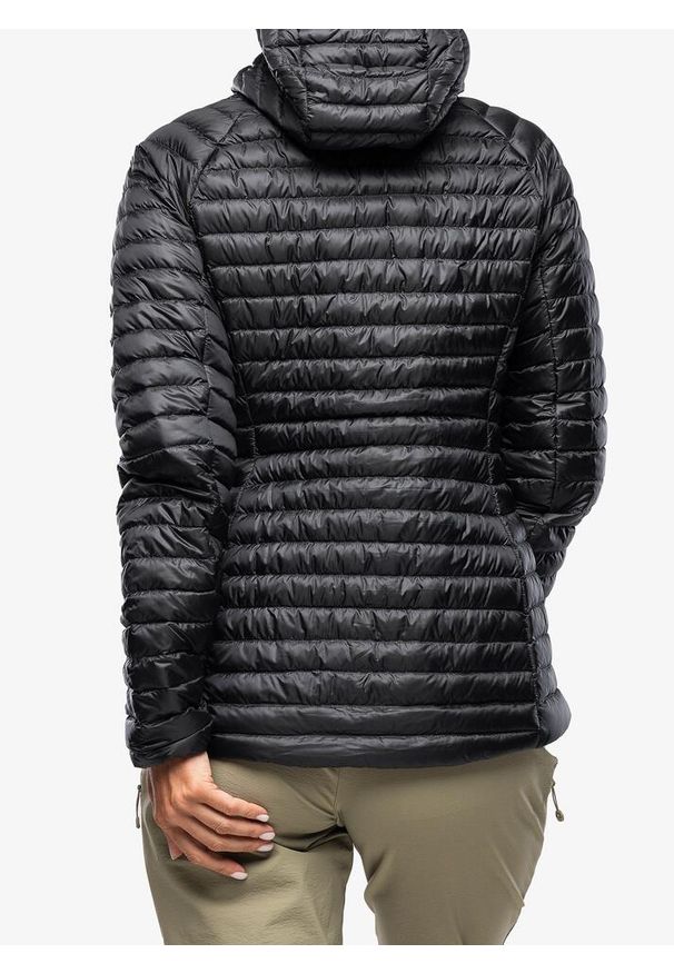 Kurtka puchowa damska Montane Anti-Freeze Lite Hoodie. Kolor: czarny. Materiał: puch