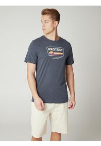 Koszulka męska Protest PRTCAARLO t-shirt. Kolor: niebieski