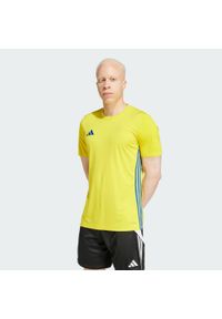 Adidas - Tabela 23 Jersey. Kolor: brązowy, niebieski, wielokolorowy, żółty. Materiał: jersey #1