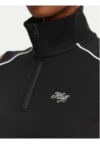 Hugo - HUGO Sukienka codzienna Nuzippo 50558614 Czarny Extra Slim Fit. Okazja: na co dzień. Kolor: czarny. Materiał: bawełna. Typ sukienki: proste. Styl: casual #3