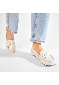 Geox Mokasyny D Vega Moc B D92DNB 043BC C1002 Biały. Kolor: biały. Materiał: skóra #8