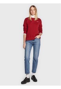 Pepe Jeans Bluza Calista PL581189 Czerwony Regular Fit. Kolor: czerwony. Materiał: bawełna