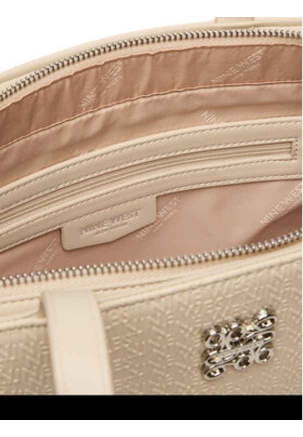 Nine West Torebka CEO-HAMPSHIRE-IV-LDA8170 Beżowy. Kolor: beżowy