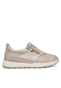 Caprice Sneakersy 9-23765-46 Beżowy. Kolor: beżowy. Materiał: skóra #2