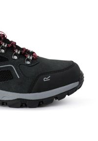 Regatta - Buty trekkingowe damskie Vendeavour Suede Low. Kolor: różowy