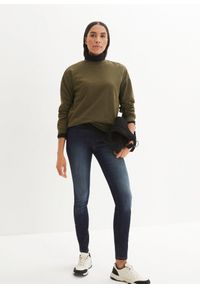 bonprix - Wygodne tregginsy ze stretchem. Kolor: niebieski #3