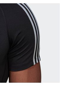 Adidas - adidas Koszulka techniczna Techfit 3-Stripes Training HD3525 Czarny Tight Fit. Kolor: czarny. Materiał: syntetyk. Technologia: Techfit (Adidas) #4