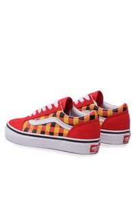 Vans Tenisówki Old Skool VN0A7Q5FBJN1 Czerwony. Kolor: czerwony. Materiał: zamsz, skóra