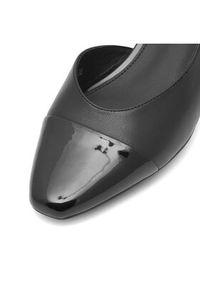 Gino Rossi - GINO ROSSI Czółenka 4893-01 Czarny. Kolor: czarny. Materiał: skóra #8