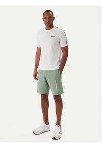 EA7 Emporio Armani T-Shirt 7M001476 AF10375 Biały Regular Fit. Kolor: biały. Materiał: bawełna #5