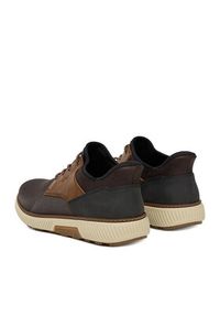 Rieker Sneakersy B3357-25 Brązowy. Kolor: brązowy. Materiał: materiał #5