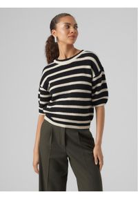 Vero Moda Sweter Fabulous 10297808 Czarny Regular Fit. Kolor: czarny. Materiał: syntetyk