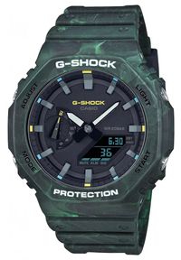 G-Shock - Zegarek Męski G-SHOCK MYSTIC FOREST GA-2100FR-3AER. Rodzaj zegarka: analogowe