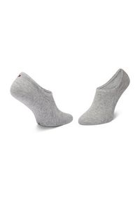 TOMMY HILFIGER - Tommy Hilfiger Skarpety krótkie 383024001 Szary. Kolor: szary. Materiał: materiał #2