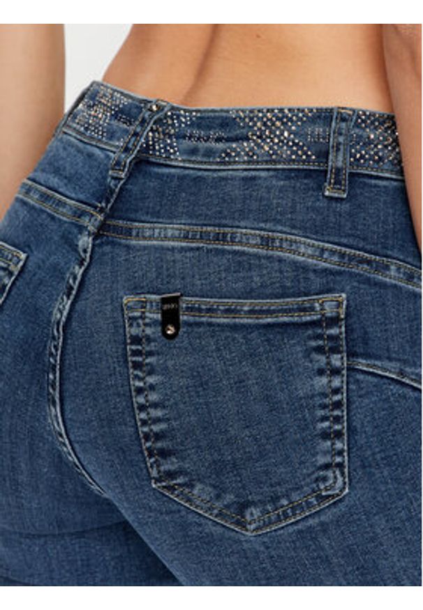 Liu Jo Jeansy UF3016 D4391 Niebieski Slim Fit. Kolor: niebieski