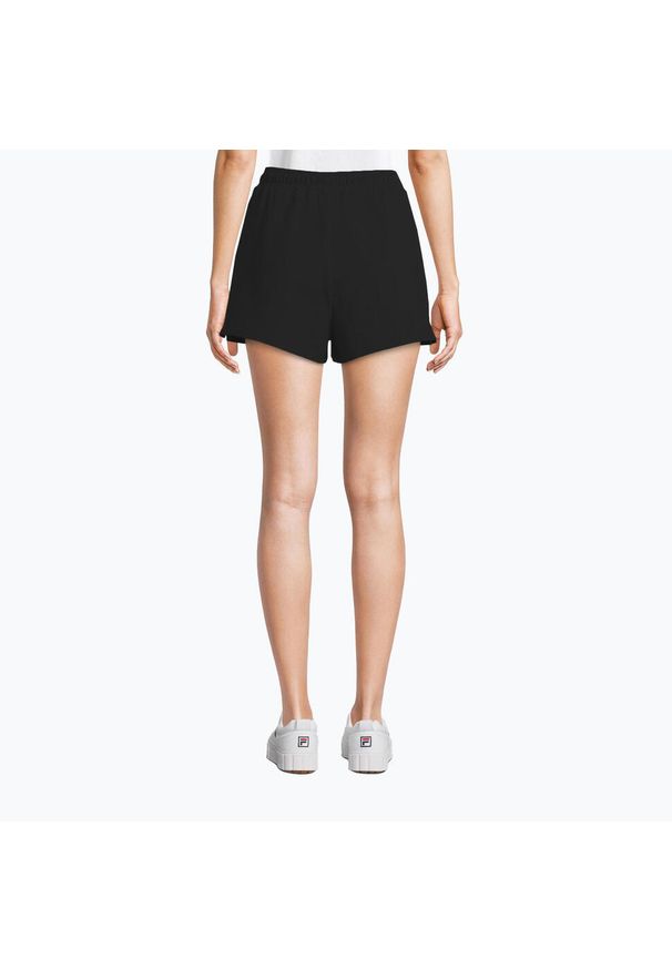 Fila - Spodenki damskie FILA Brandenburg High Waist. Stan: podwyższony. Kolor: czarny