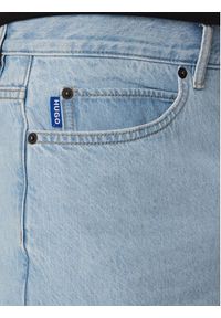 Hugo - HUGO Szorty jeansowe Skate Shorts 50555994 Niebieski Straight Fit. Kolor: niebieski. Materiał: bawełna #2