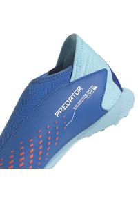 Adidas - Buty piłkarskie adidas Predator Accuracy.3 Ll Tf Jr IE9437 niebieskie. Kolor: niebieski. Materiał: guma, syntetyk. Sport: piłka nożna #5