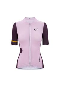 Koszulka rowerowa dla kobiet Quest Maja Pink Flow. Sport: fitness, kolarstwo