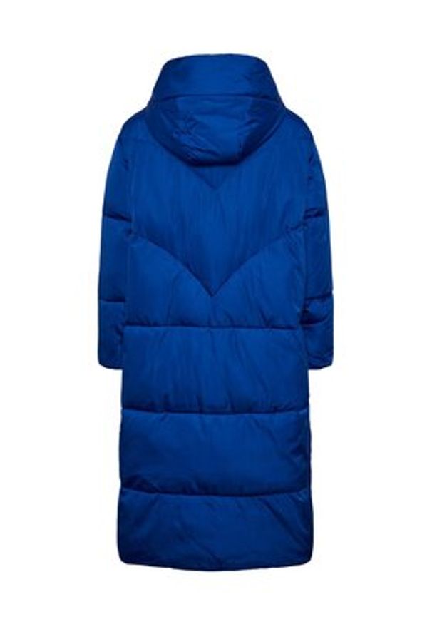 YAS Kurtka puchowa 26030707 Niebieski Regular Fit. Kolor: niebieski. Materiał: syntetyk, puch