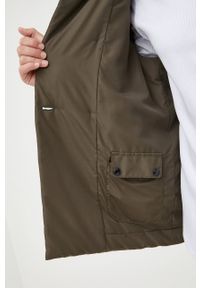 TOMMY HILFIGER - Tommy Hilfiger kurtka męska kolor zielony przejściowa. Okazja: na co dzień. Kolor: zielony. Styl: casual #4