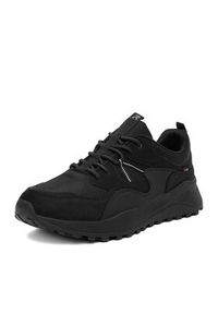Rieker Sneakersy U1301-01 Czarny. Kolor: czarny. Materiał: materiał #5