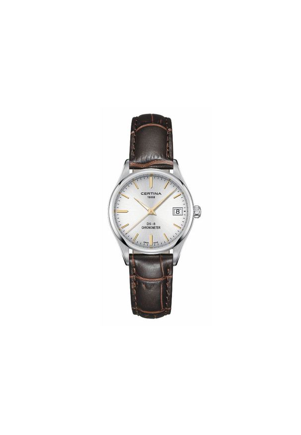 CERTINA RABAT ZEGAREK DS-8 LADY COSC CHRONOMETER C033.251.16.031.01. Materiał: skóra. Styl: wakacyjny, klasyczny